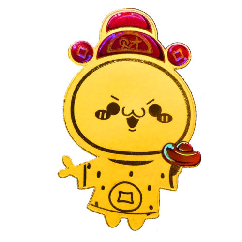 zhaojin/金当家 小财迷系列足金999黄金手机贴(非手机壳) iphone/华为