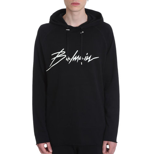 balmain/巴尔曼 19年秋冬 圆领 男性 logo 男卫衣 sh13239i137 black