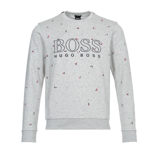 hugoboss/雨果波士男士棉质圆领长袖卫衣运动衫50403980057