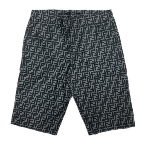 【fendi芬迪 男士短裤】fendi/芬迪 20春夏 男装 服装 男士灰色聚酯