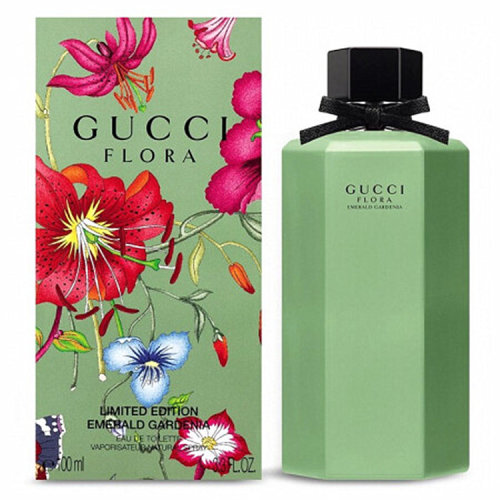 包税gucci古驰限量绿瓶flora花之舞栀子花淡香水100ml