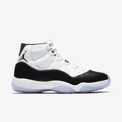 情侣款 air jordan 11 concord aj11乔11 高帮 黑白配色 复刻篮球鞋