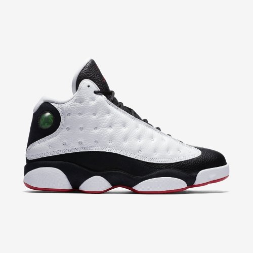 情侣款air jordan 13 aj13乔13高帮 黑白熊猫经典配色 复刻篮球鞋