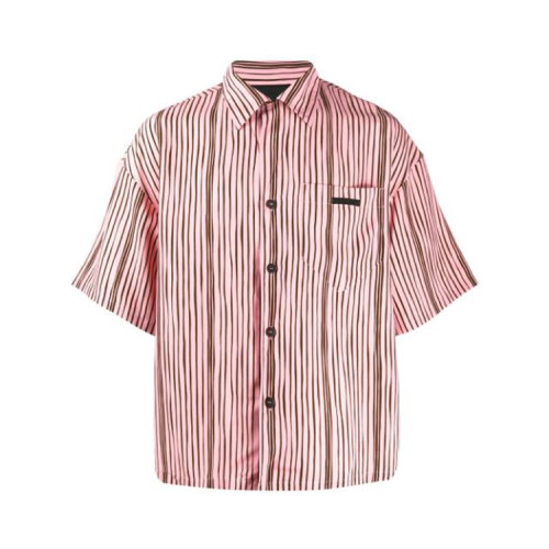 prada/普拉达 19年秋冬 时尚 男性 男士短袖衬衫 ucs320 1q3m f0028