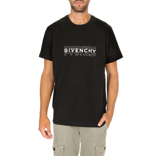 givenchy/纪梵希 19秋冬 男士短袖t恤 logo 印花 3268