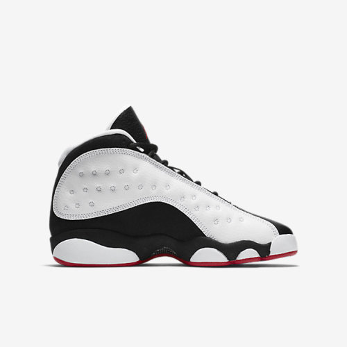air jordan 13 aj13 gs 黑白熊猫18年复刻篮球鞋 884129-104