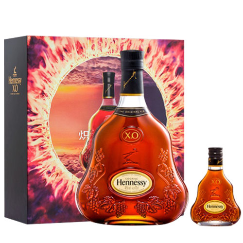 轩尼诗xo特别版礼盒700ml 50ml 干邑白兰地 法国原装进口洋酒