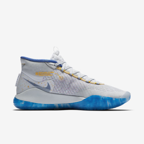 nike kd12 杜兰特12实战篮球鞋 白蓝ar4230-100
