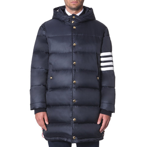 thom browne/thom browne 20年秋冬 百搭 男性 蓝色 男士羽绒服 mod