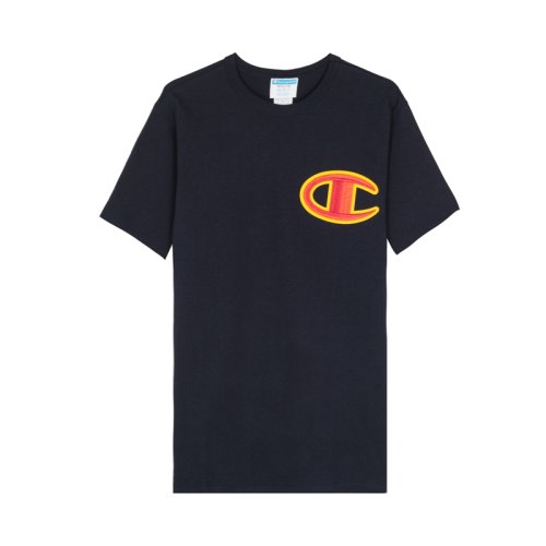 【国内现货】champion冠军 美版大logo圆领情侣短袖t恤男女同款 gt19