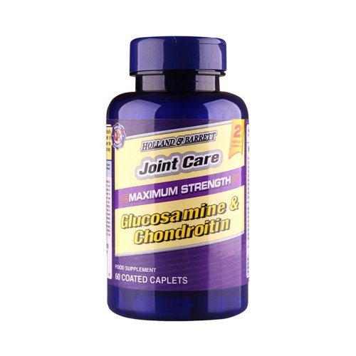 【包邮包税】hollandbarrett荷柏瑞氨糖骨胶原复合片60片润滑舒适关节