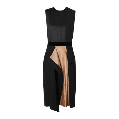 burberry/博柏利 20年春夏 百搭 女性 黑色 女士连衣裙 45616571