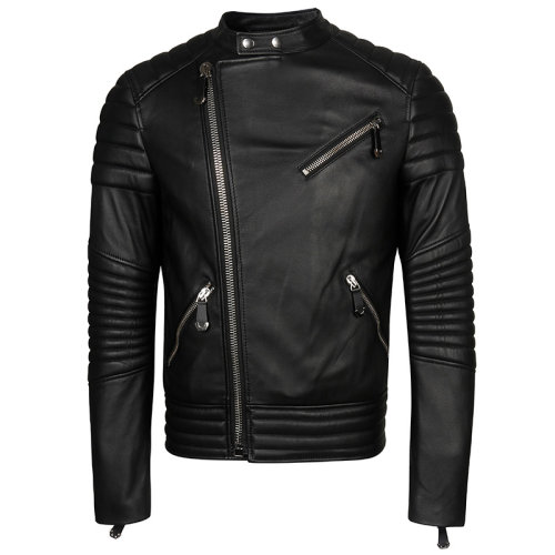 philippplein/菲利普·普兰男士时尚潮流男士皮衣夹克