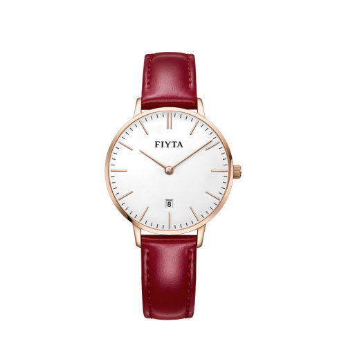 fiyta/飞亚达 手表女one系列皮带石英表时尚女表韩版潮流简约学生手表