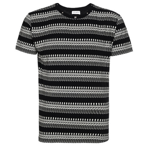 saintlaurentparis/saintlaurentparis男士棉质短袖t恤436307yb1cf