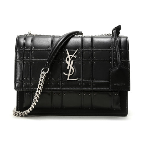 saintlaurentparis/saintlaurentparis女士皮革单肩斜挎包4704260k6b6