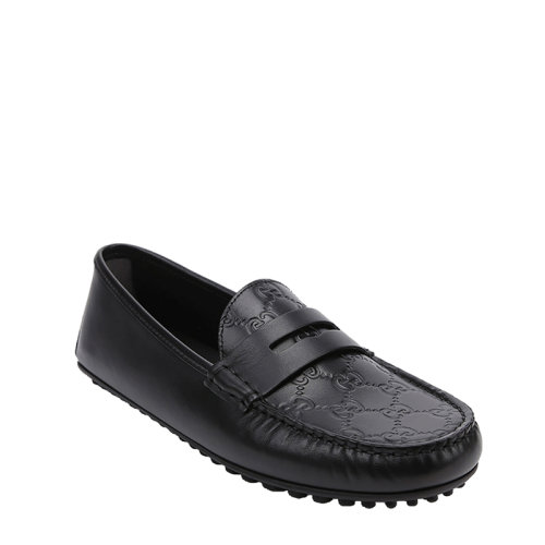 gucci/古驰男士皮革平底豆豆鞋休闲鞋驾车鞋431063cwd20