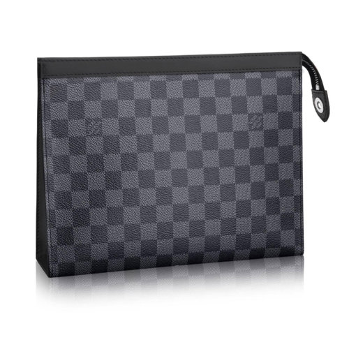 louis vuitton/路易威登 包包男士 lv男包公文包手袋经典老花 手拿包
