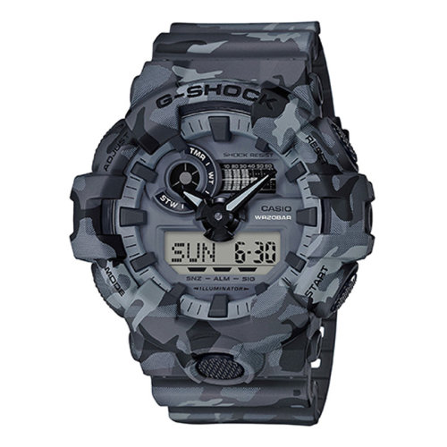 casio/卡西欧 g-shock系列 ga-700系列防震防水多功能潮流运动时尚腕
