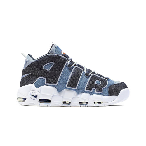 nike/耐克 air more uptempo 男女同款 皮蓬 大air 丹宁牛仔 低帮