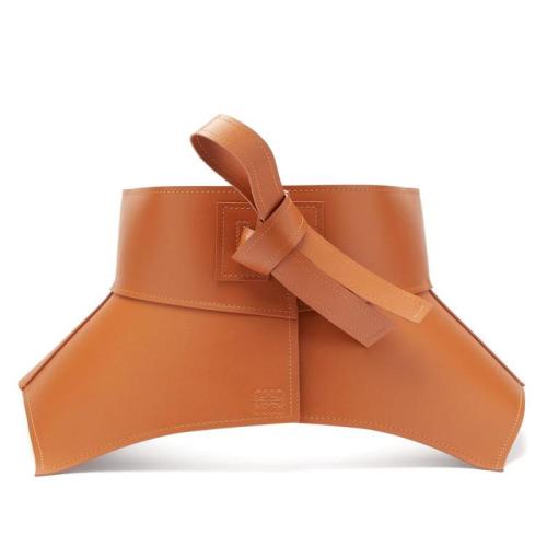 【19aw】 新款 爆款 女士 罗意威/loewe 奥比皮带 obi leather belt