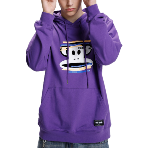 paulfrank大嘴猴卫衣男大嘴猴男士卫衣大嘴猴服装19秋冬连帽长袖套头