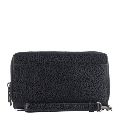 coach/蔻驰 男士双拉链经典花纹旅行钱包 f67624qbbk