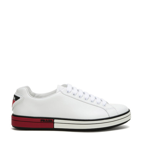 【prada普拉达 板鞋】prada/普拉达 男士牛皮运动鞋 4e3314 6dt【正品