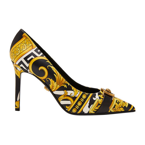 【杨幂同款】【19秋冬】versace/范思哲黑金女士女鞋【官方授权】