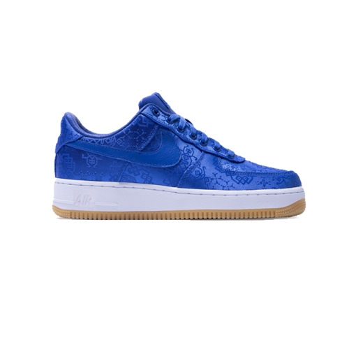 nike/耐克蓝丝绸clotxnikeairforce1