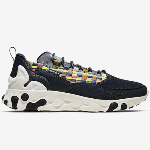 nike耐克男鞋 react sertu 皮质拼接缓震休闲运动跑鞋at5301-001