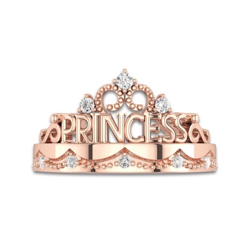 vancaro/vancaro s925银princess女王冠戒指