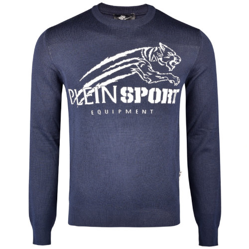 philippplein/菲利普·普兰运动系男士男装休闲运动时尚套头圆领毛衣