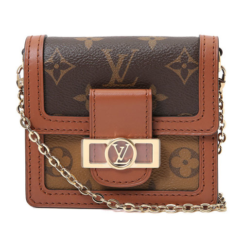 louis vuitton(路易威登) 新款拼色dauphine bb 腰包【北京同城闪送】