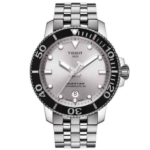 tissot/天梭 瑞士手錶 2019年新品海星系列機械男士手錶潛水錶 t120.