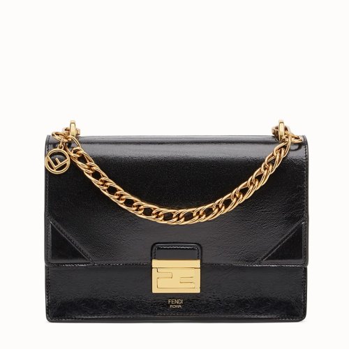 【包邮包税】fendi/芬迪 kan u系列 羊皮纹理链条单肩包 (3色可选)