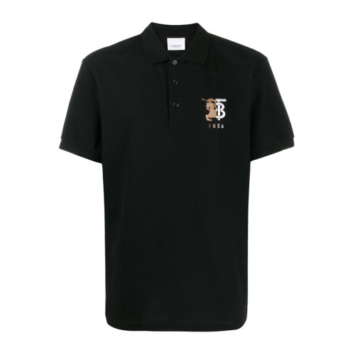 20春夏 男装 服装 棉质休闲商务短袖 男士t恤男士短polo衫tb战马标志