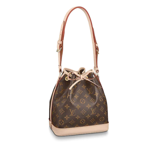 louis vuitton/路易威登 水桶包20ss no bb老花系列 女士中号棕色粉色