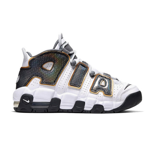 nike/耐克 air more uptempo 女款 皮蓬 大air 白蛇纹 低帮 运动休闲