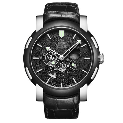 kronsegler/坤格手表男士手表防水夜光自动机械表 德国进口手表 陨石