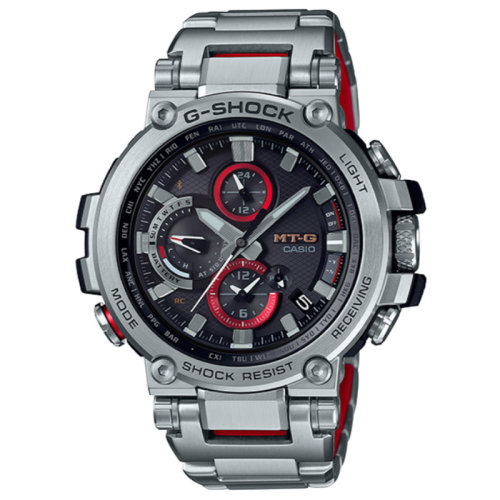 casio卡西欧g-shock钢铁之心新款空霸光动能gps电波蓝牙对时时尚男表