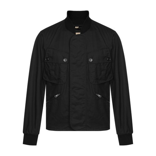 burberry/博柏利男士夹克纯棉立领拉链男士夹克