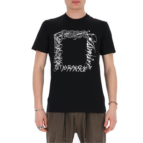 givenchy/纪梵希 20年春夏 服装 男性 男士短袖t恤 bm70wp3 002 001