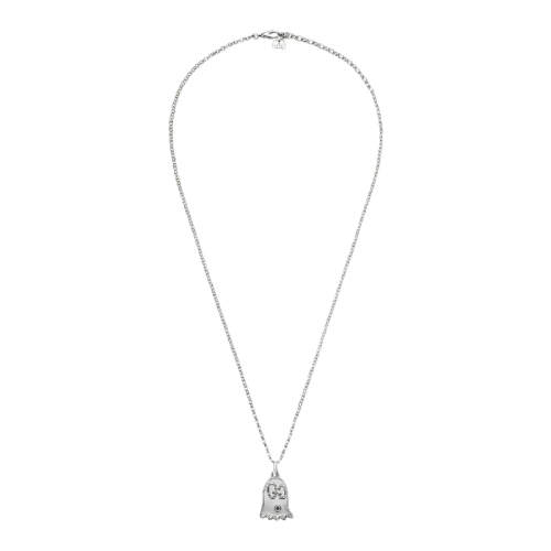 gucci 20春夏男士guccighost*银项链 455276 j8400 0701 一周左右发货