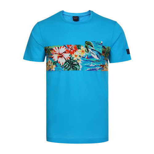 paul&shark/鲨鱼男士短袖t恤e19p1155-074