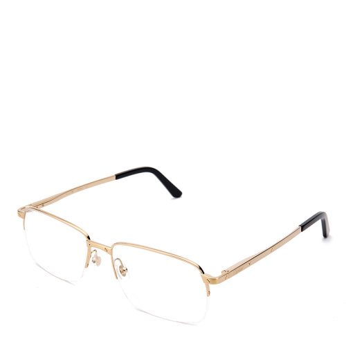 卡地亚春夏潮品超轻金属合金弹簧镜腿舒适鼻托男士男款光学镜架眼镜ct