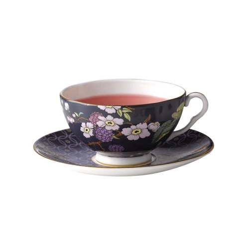 wedgwood/玮致活 茶香花园杯碟骨瓷茶杯 英式下午茶 咖啡杯碟两件礼盒