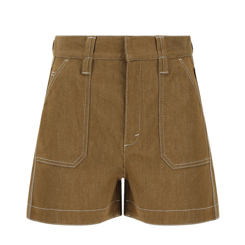 chloe/克洛伊 20年春夏 服装 女性 棕色 女士短裤 chc20uds_18154_20d