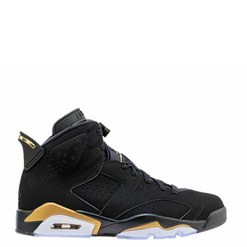 nike/耐克 air jordan 6 dmp aj6 男款 黑金 低帮 运动休闲 篮球鞋 ct