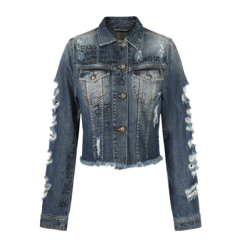 philipp plein/菲利普·普兰 牛仔外套女士夹克